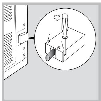 HOTPOINT ML 99 IX HA - Sustitución del cable - 1