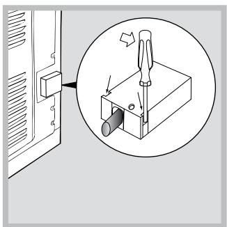 HOTPOINT ML 99 IX HA - De kabel verrangen - 1