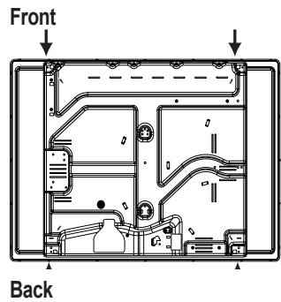 HOTPOINT PCN 642 IX/HA - Hook fastening diagram - 4