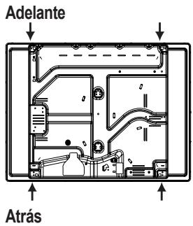 HOTPOINT PCN 642 IX/HA - Esquema de fijación de los ganchos - 4