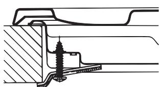 HOTPOINT PCN 642 IX/HA - Schema di fissaggio dei ganci - 3