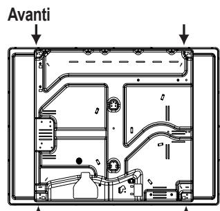HOTPOINT PCN 642 IX/HA - Schema di fissaggio dei ganci - 4