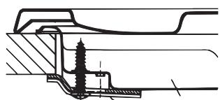 HOTPOINT PCN762S/IX/HA - Hook fastening diagram - 1