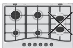 HOTPOINT PCN762S/IX/HA - Quelques conseils pratiques pour mistréux utiliser les brûleurs centraux "Demi-Poissonnière" - 5