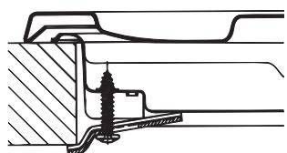 HOTPOINT PCN762S/IX/HA - Hook fastening diagram - 3