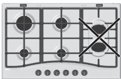 HOTPOINT PCN762S/IX/HA - Practical Advice on Using the Half Fish-Kettle Burner - 5