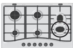 HOTPOINT PCN762S/IX/HA - Quelques conseils pratiques pour mistréux utiliser les brûleurs centraux "Demi-Poissonnière" - 4