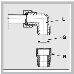 HOTPOINT TD 640 S,  TD 640 S ICE - Gasaansluiting - 1