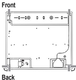 HOTPOINT TQG 642 HA - Hook fastening diagram - 4