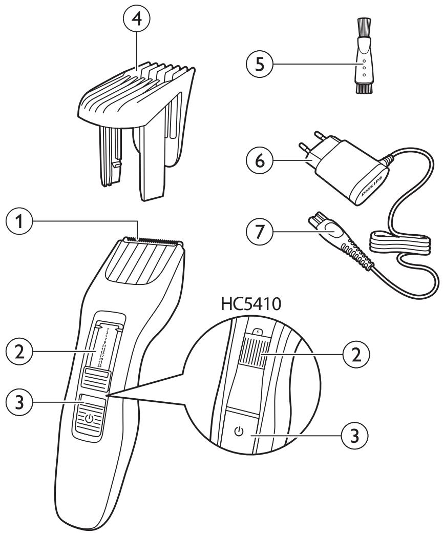PHILIPS HC 3400 - User manual - 1