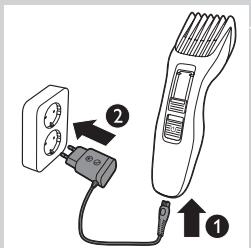 PHILIPS HC 3400 - Für den GebrauchVBorbereiten - 2