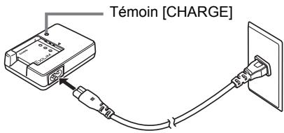 CASIO EXILIM 12.1 - Pour charger la batterie - 2