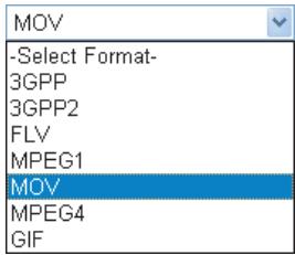 CASIO EXILIM 12.1 - Réglages du format et de la qualité du film - 2