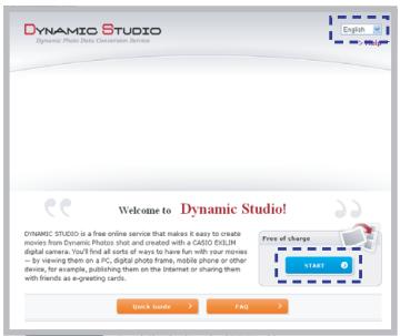 CASIO EXILIM 12.1 - Utilisation de dynamic studio - 3