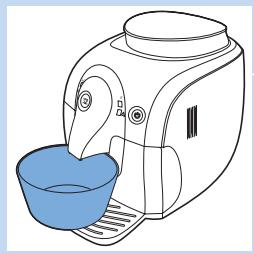 PHILIPS HD8650 - Processus de chauffe de la machine - 1