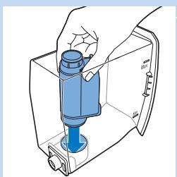 PHILIPS HD8650 - Instalación del filtró de agua Intenza+ - 4