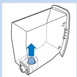 PHILIPS HD8650 - Instalación del filtró de agua Intenza+ - 1