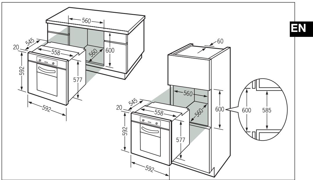 FAGOR 5H-721 - How do you install your oven? - 1