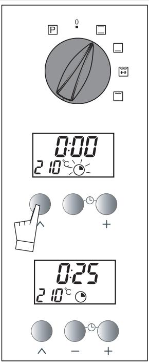 FAGOR 5H-721 - After these three steps, the oven heats up: - 1