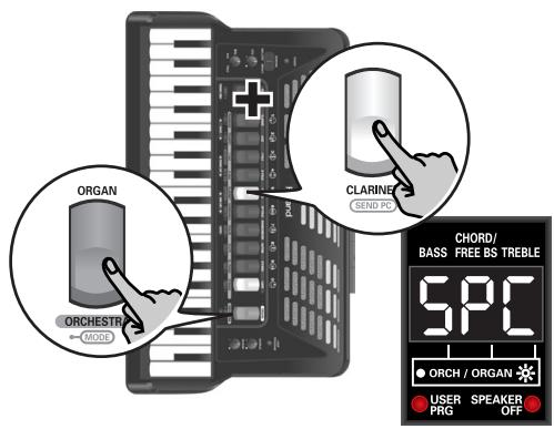 ROLAND FR-3X BK - Branchez la prise MIDI du fr-3x à la prise MIDI IN du module, synthétiseur ou autre appareil que vous pouvez piloter. - 1