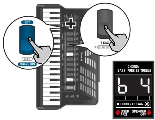 ROLAND FR-3X BK - Jouer la partie de basses de la main droite (bass-to-treble) - 1