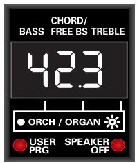 ROLAND FR-3X BK - Comment lorer l'écran - 1