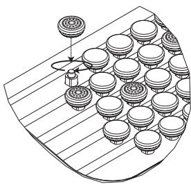 ROLAND FR-3X BK - Mode main droite (uniquement sur clavier à boutons) - 3