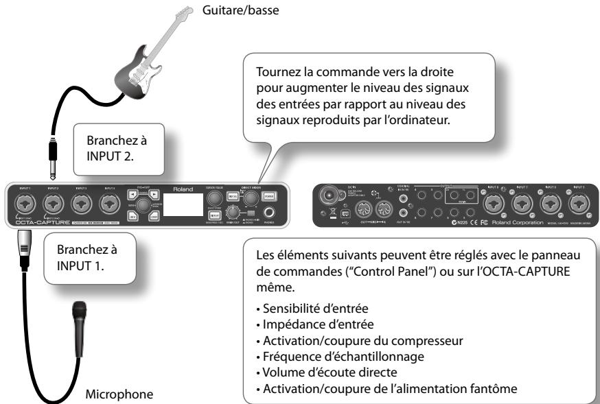 ROLAND OCTA-CAPTURE - Connexions - 1