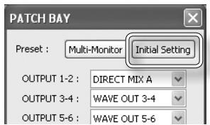 ROLAND OCTA-CAPTURE - Sources assignables aux sorties (OUTPUT) - 3