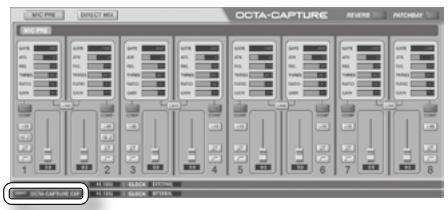 ROLAND OCTA-CAPTURE - Réglages pour une écoute au casque - 1