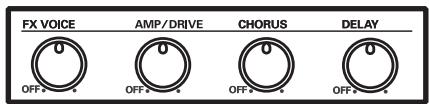ROLAND UA-4FXCW - Effets dédiés à l'exécution (PERFORM) - 1