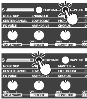 ROLAND UA-4FXCW - Utilisation des effets - 2