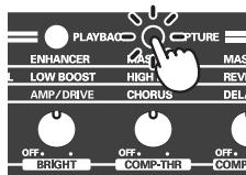 ROLAND UA-4FXCW - Modification du son à l'aide des quatre boutons rotatifs - 2