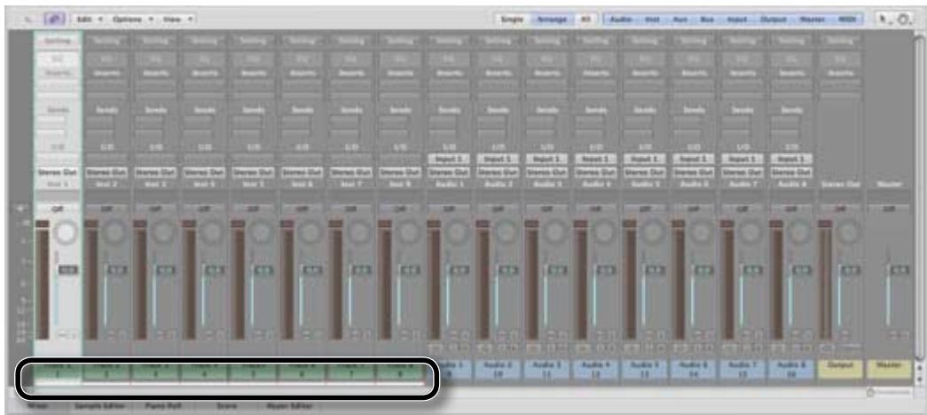 ROLAND V-STUDIO 20 - Changer entre des groupes de pistes (track groups) - 5