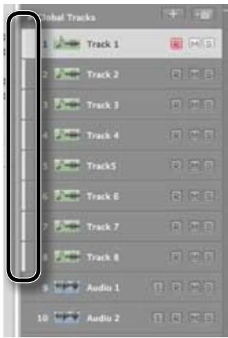 ROLAND V-STUDIO 20 - Changer entre des groupes de pistes (track groups) - 4
