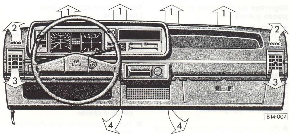VOLKSWAGEN GOLF 1 PICKUP - Commande d - soufflante - 1