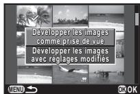 PENTAX QS1 - Sélectionnez la méthode de réglage des paramètres et appuyez sur OK. - 1