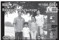 PENTAX QS1 - Utilisez ▲▼ pour sélectionner le paramètre à modifier et utilisez △▶ pour modifier la valeur. - 1