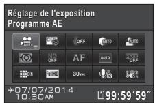 PENTAX QS1 - Panneau de contrôle - 3