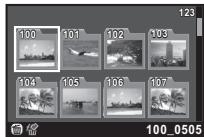 PENTAX QS1 - Affichage des images par dossier - 1