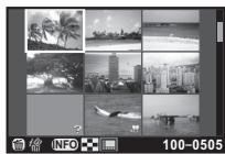 PENTAX QS1 - Tournez vers la gauche en mode lecture. - 1