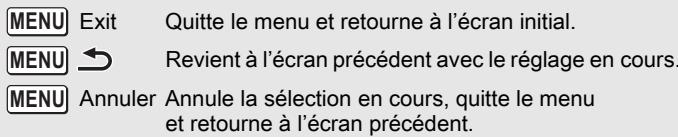 PENTAX WG-3 - Appuyez sur le bouton MENU. - 2