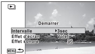 PENTAX WG-3 - Utilisez le bouton de navigation (▲▼) pour sélectionner [Intervalle] à l'étape 5 dans p.193. - 1