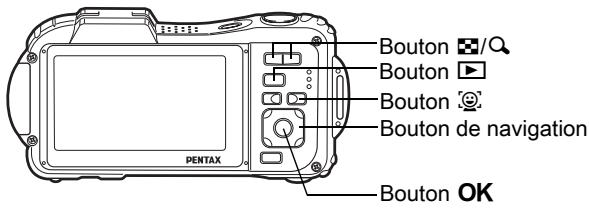 PENTAX WG-3 - Zoom automatique sur le visage du sujet (affichage des visages en gros plan) - 1