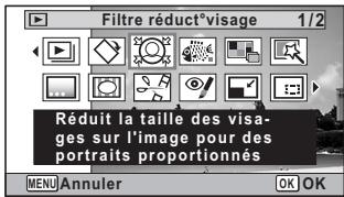 PENTAX WG-3 - Traitement des images pour réduire les visages - 1