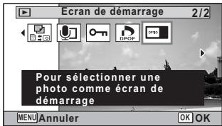 PENTAX WG-3 - Changement de l'écran de démarrage - 1