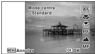 PENTAX WG-3 - Appuyez sur le bouton de navigation (▶) en mode 📷. - 1