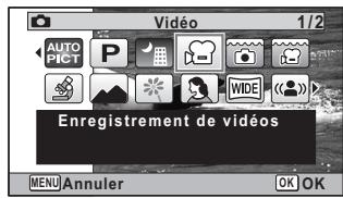 PENTAX WG-3 - Enregistrement de séquences vidéo - 2