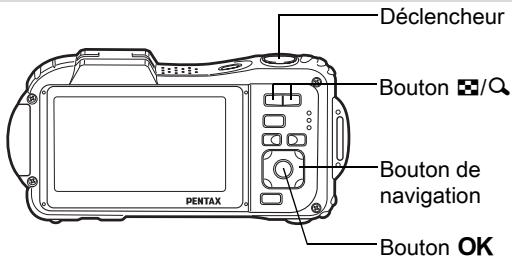 PENTAX WG-3 - Encadrement de vos photos (Mode Compos. Cadre créa.) - 1