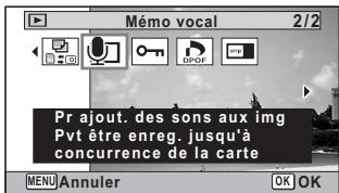 PENTAX WG-3 - Enregistrement d'un mémo vocal - 1